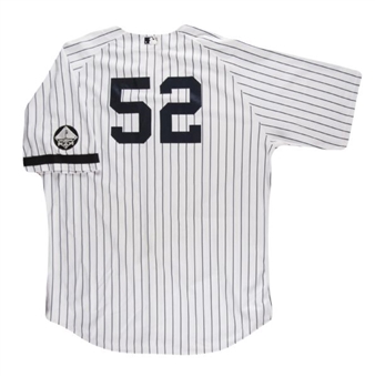 2010 CC Sabathia Game Worn New York Yankees Home Jersey (MLB Authentication) - PHOTO MATCHED
